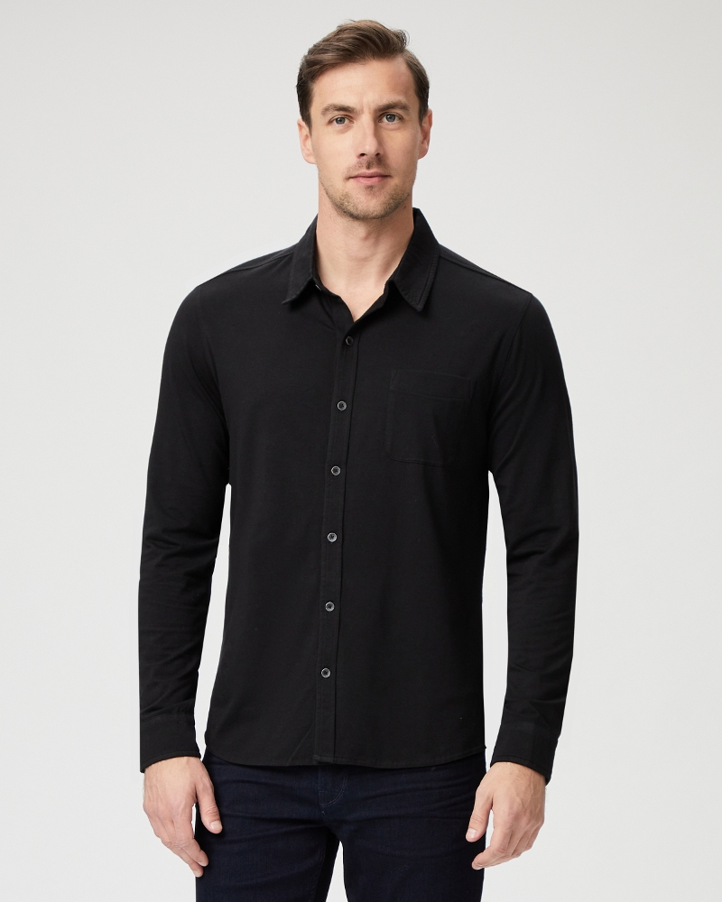 Stockton Button Up - Black